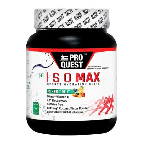 2 - Proquest Iso Max Sports Hydration Drink,  2.2 lb  Mixed Fruit 