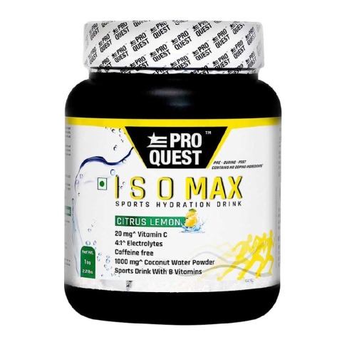 4 - Proquest Iso Max Sports Hydration Drink,  2.2 lb  Citrus Lemon 