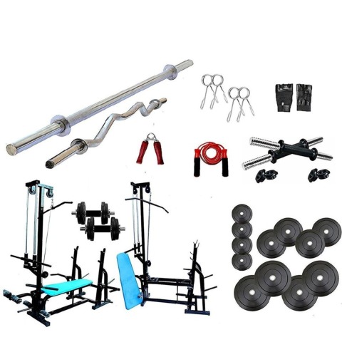 Gold Fitness Gold Fitness Home Gym with 20 in 1 Bench 78 kg