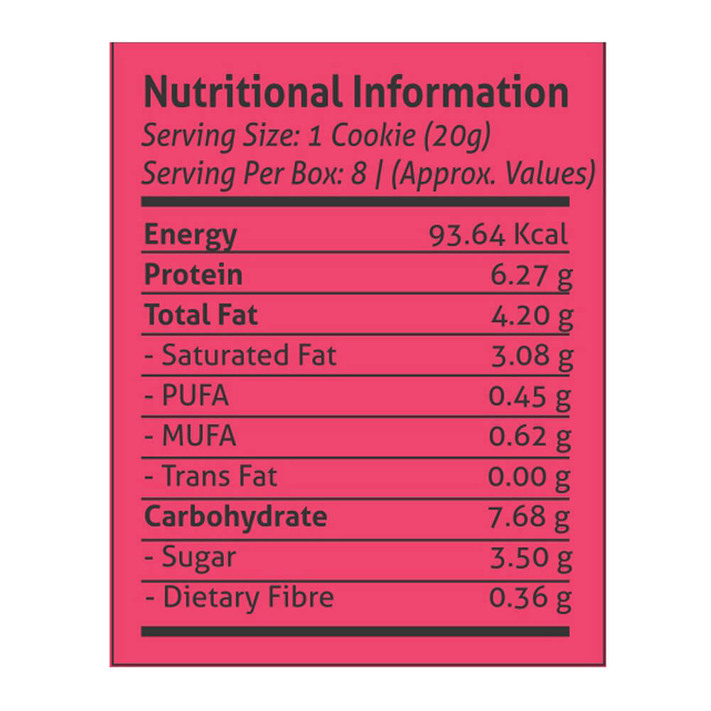 Supplement - Eat Anytime Protein Cookies Gluten Free,  160 g  Cranberry 