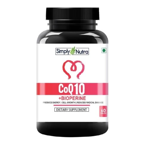 1 - Simply Nutra CoQ10 Plus Bioperine,  60 tablet(s) 