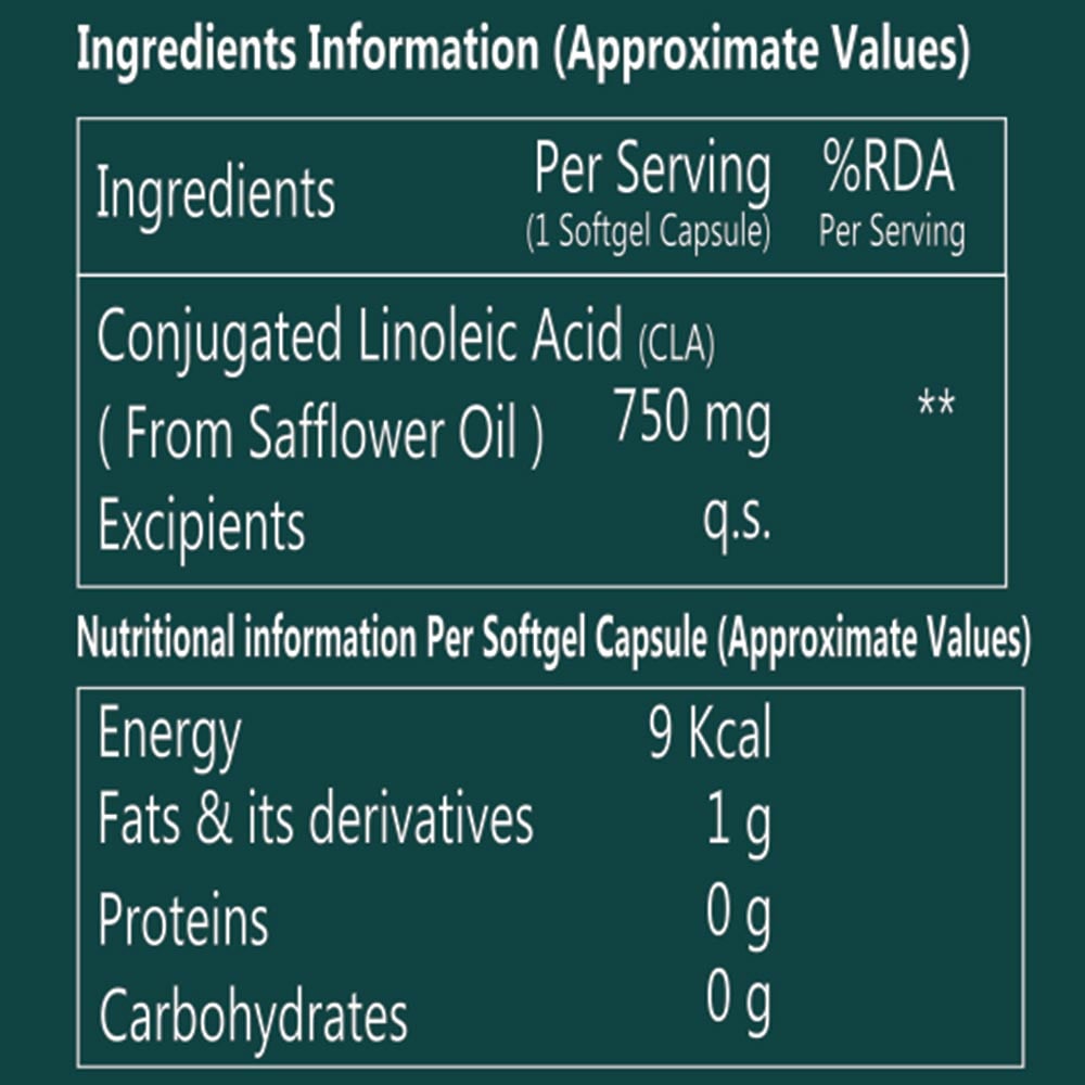 supplement - Fitup Life CLA,  60 softgels 