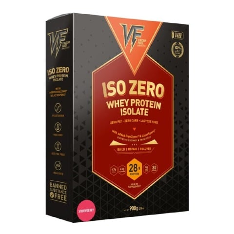 1 - Vigour Fuel Iso Zero Whey Protein Isolate,  2 lb  Strawberry 