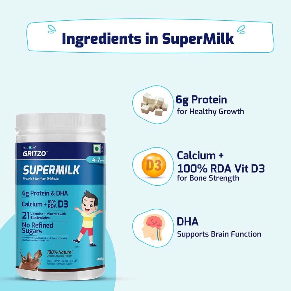https://img2.hkrtcdn.com/35441/prd_3544081-Gritzo-Supermilk-Overall-Growth-for-47-Yrs-Protein-Nutrition-Drink-Mix-400-g-Double-Chocolate-with-Toy-47-Yrs-BoyGirl-Overall-Growth_o.jpg