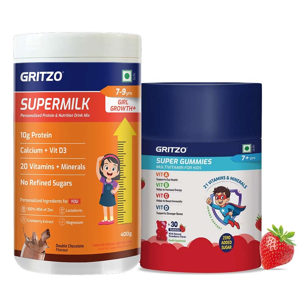 Gritzo Growth Kit for 7 to 9 Yrs Girl