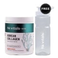 HK Vitals Skin Radiance Collagen, Korean Collagen 250 g Orange with Sipper