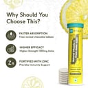 4 - HK Vitals Natural Vitamin C 1300mg Amla Effervescent by HealthKart,  30 tablet(s)  Masala Lemonade 