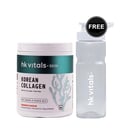 1 - HK Vitals Skin Radiance Collagen,  Marine Collagen  250 g  Korean Orange 8g 