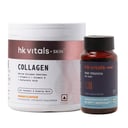 HK Vitals Skin Radiance Collagen 200 g Mango & Hair Vitamins for Men 60 Caps Combo