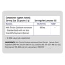 9 - HK Vitals Milk Thistle Extract 600mg,  120 capsules