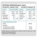 10 - HK Vitals Fish Oil 1000mg with 180mg EPA and 120mg DHA,  90 capsules