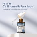 1 - HK Vitals 5% Niacinamide Face Serum,  30 ml  for All Skin Types