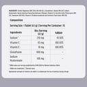 Glutathione Effervescent with Vitamin C 15 Tabs Orange Pack of 3