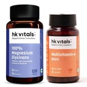 Multivitamin+ Men 60 Tabs and 100% Magnesium Glycinate 120 Tabs
