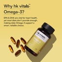 7 - HK Vitals Omega-3 1000mg with 180mg EPA & 120mg DHA,  60 capsules