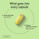 4 - HK Vitals Veg Omega 3 1000mg,  60 tablet(s)