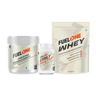 Fuel One Whey Protein 1 kg Chocolate & 100g Creatine Monohydrate & Daily Multivitamin 30 Tabs Combo