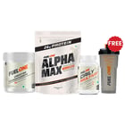 Fuel One Alpha Max Protein 1kg Cold Coffee & Creatine Monohydrate 100g & Daily Multivitamin 30 Tabs Combo