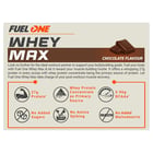 1 - Fuel One Whey Max,  4.4 lb  Chocolate
