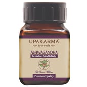 Upakarma Ayurveda Ashwagandha Extract,  60 capsules 