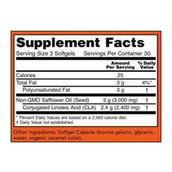 SupplementInfo - Now CLA (800mg), 90 softgels