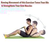 4 - Fitsy Tummy Trimmer Ab Exerciser,  Yellow  Standard 