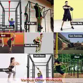 4 - Fitsy Resistance Band, Black Free Size