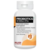 1 - Billion Cheers Probiotics 50 Billion CFUs, 60 capsules