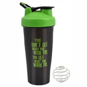 Greenbee Protein Shaker, Black Green 700 ml