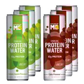 1 - MuscleBlaze Sparkling Protein Water (10g Protein) OP,  6 Piece(s)/Pack  Refreshing Twin Flavour Pack 