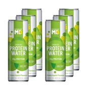 1 - MuscleBlaze Sparkling Protein Water (10g Protein) OP,  6 Piece(s)/Pack  Green Apple 
