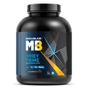 2 - MuscleBlaze Whey Prime (80%) Protein,  4.4 lb  Chocolate 