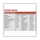 supplement - Protein Scoop Pure Gain,  2.2 lb  Strawberry 