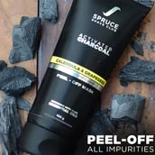 3 - Spruce Shave Club Charcoal Facial Cleansing Kit,  3 Piece(s)/Pack  Face Wash Face Scrub and Peel Off Mask 