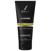 1 - Spruce Shave Club Activated Charcoal Peel Off Mask,  100 g  Calendula & Grapeseed 