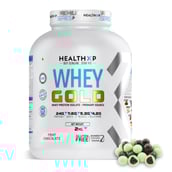 2 - HealthXP Premium Series Whey Gold,  4.4 lb  Mint Chocolate 