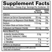 supplement - Dymatize Amino Pro+Energy,  0.59 lb  30 Servings  Fruit Punch with Caffeine 