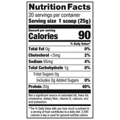 supplement - Dymatize ISO 100 Hydrolized Clear,  1.1 lb  Mango 