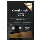 certificate - ON (Optimum Nutrition) Gold Standard 100% Casein, 2 lb Cookies & Cream