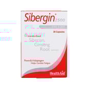 HealthAid Sibergin 2500 (Siberian Ginseng Root Extract),  30 capsules 