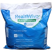 HealthViva Pull Up Adult Diapers, Medium 10