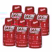 5 - Fyre Energy Shot,  6 Piece(s)/Pack  Apple 