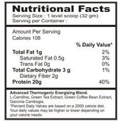 supplement - Gladiator Nutrition Vision Shred Whey,  2.2 lb  Chocolate Cream 