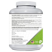 back - Gladiator Nutrition Hulk Mass Gainer,  3.3 lb  Chocolate Cream 