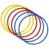 Fitsy Agility Training Ring (AR2416),  15 Inches 6 Piece  Multicolor 