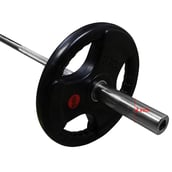 Fitsy Olympic Weight Plates for Gym (Pair),  Black  15 kg 