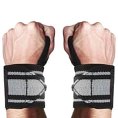 Fitsy Wrist Wrap, Grey Free Size