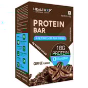 1 - HealthXP Protein Bars (18g Protein), 6 Piece(s)/Pack Coffee