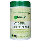 Nutriwish Green Coffee Beans (Organically Grown)