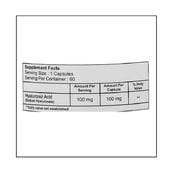 supplement - Healthvit Double Strength Hyaluronic Acid 100 mg,  60 capsules 